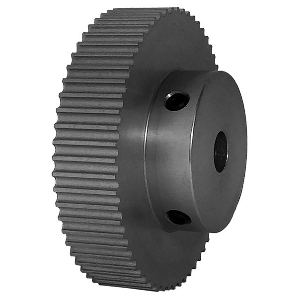 B B Manufacturing 60-3P09-6A4, Timing Pulley, Aluminum, Clear Anodized,  60-3P09-6A4
